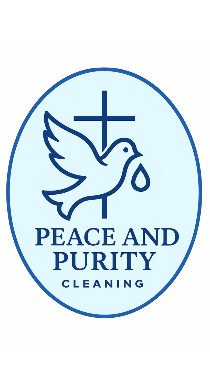 Peace and Purity Cleaning logo